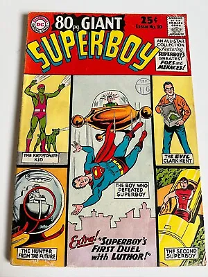 Buy SUPERBOY : 80 Page Giant No 10  May 1965, DC. Grade:VG 4.0 SIX Stories. • 10£