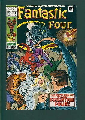 Buy Fantastic Four #94 1970 Mid Grade! • 51.27£