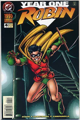Buy Robin Annual #4 (dc 1995) Near Mint First Print White Pages • 4.50£