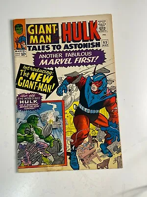 Buy Tales To Astonish #65 Marvel Comic Book • 43.38£