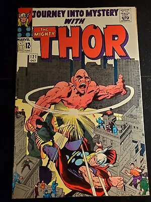 Buy Journey Into Mystery 121, Marvel Comics 1965, Stan Lee, Absorbing Man And Loki  • 56.99£
