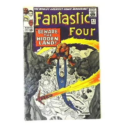 Buy Fantastic Four (1961 Series) #47 In Fine Minus Condition. Marvel Comics [w! • 81.50£