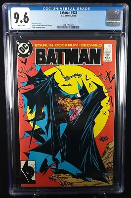 Buy Batman 423 Cgc 9.6 DC 1988 Todd McFarlane Classic Cover 1st Print WHITE Pgs NM M • 434.83£