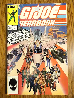 Buy G.I. Joe: A Real American Hero Yearbook #1 Michael Golden Cover 1st Print Marvel • 20.46£