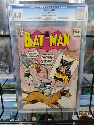 Buy Batman #133 (1960) - Cgc Grade 8.0 - 1st Bat-mite Appearance In Series! • 553.21£