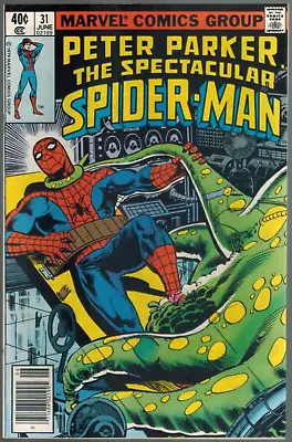 Buy Peter Parker, The Spectacular Spider-Man 31 Vs Carrion VF-  1979 Marvel Comic • 6.29£
