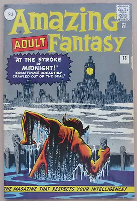 Buy Amazing Adult Fantasy #13, Stan Lee & Steve Ditko 1962 Silver Age Classic, Fn/vf • 690£