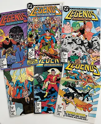 Buy Legends 1, 2, 3, 4, 5, 6 (1987): NM Full Lot X 6 - Amanda Waller & Suicide Squad • 36.95£