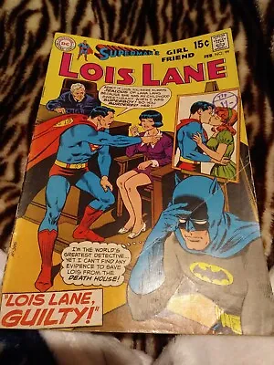 Buy DC Comic-LOIS LANE Issue 99-1970-superman-batman-rare Issue-superboy • 5£