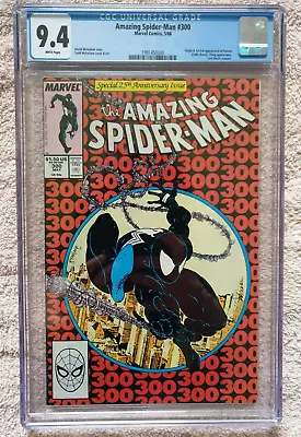 Buy Amazing Spider-Man #300 - CGC 9.4 WHITE Pages - 1st Full Venom! - Marvel Comics • 549.99£