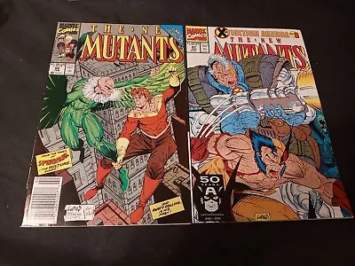 Buy NEW MUTANTS #86 VF- 1990 1st CABLE CAMEO LIEFELD McFARLANE NEWSSTAND + #97 VF- • 23.89£