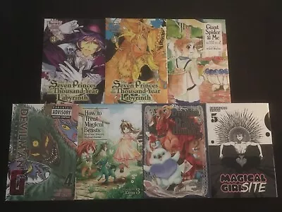 Buy 7 Manga Graphic Novels From Seven Seas Entertainment • 9.59£