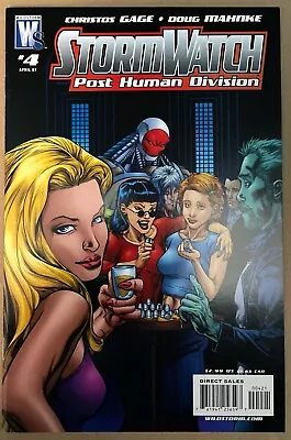 Buy Stormwatch #4 - Post Human Division - Cover B Variant - Wildstorm Comics 2007 • 4.95£