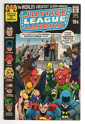 Buy Justice League Of America #88 Fine Plus 6.5 Batman Hawkman Flash Superman 1971 • 11.85£