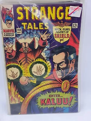 Buy Marvel Strange Tales #148 (1966) Origin Of Ancient One VG • 39.72£