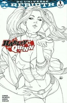 Buy HARLEY QUINN ISSUE 1 - FIRST 1st PRINT - LEGACY EDITION ARTGERM SKETCH VARIANT • 17.95£
