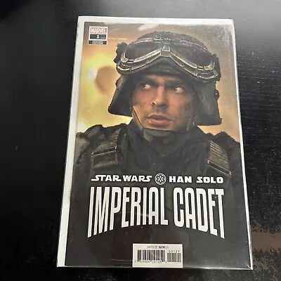 Buy Star Wars Imperial Cadet 1 Movie Photo Variant 1:10 Young Han Solo Marvel Comics • 9.99£