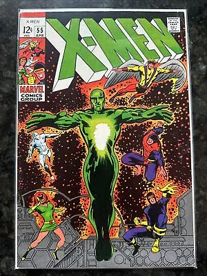 Buy Uncanny X-Men #55 Key Marvel Comic Book Origin Of Angel As The Avenging Angel • 64.25£