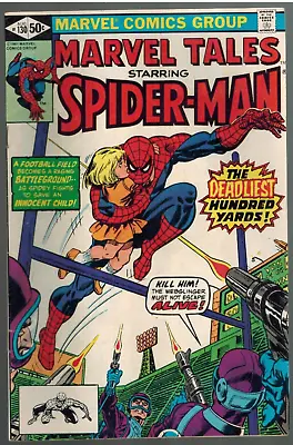Buy Marvel Tales 130  Deadliest Hundred Yards  (rep Amazing Spider-Man 153) 1981  FN • 3.12£