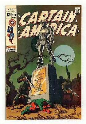 Buy Captain America #113 FN- 5.5 1969 • 161.40£