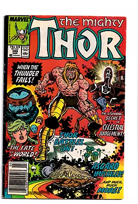 Buy Thor #389  Comic Book  1st App Replicoid • 3.11£
