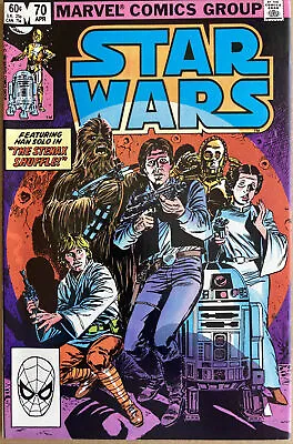 Buy Star Wars #70 April 1983 “The Stenax Shuffle!” Bossk Cameo 1st App Of Dani & Rik • 24.99£