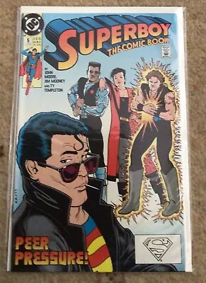 Buy Dc Comics Superboy The Comic Book #5 June1990 • 3.75£