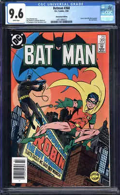 Buy Batman #368 Cgc 9.6 White Pages // Jason Todd Becomes New Robin Dc 1984 • 79.95£