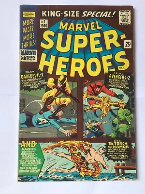 Buy MARVEL SUPER-HEROES #1 Silver Age 1966 Daredevil #1 Avengers #2 FREE UK P&P! • 30£