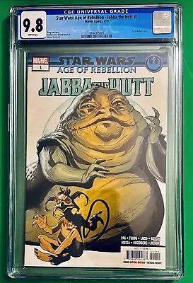 Buy Star Wars: Age Of Rebellion- Jabba The Hutt #1💥CGC 9.8🔥(Marvel Comics, 7/19)💫 • 159.10£