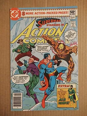 Buy Action Comics #511 1980  Airwave Solo Stories Superman Andru/giordano/swan  Fn   • 3.08£
