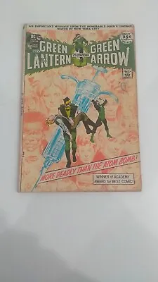 Buy Green Lantern Green Arrow #86 DC Comics Bronze Age 1971 Neal Adams Vintage Comic • 25£