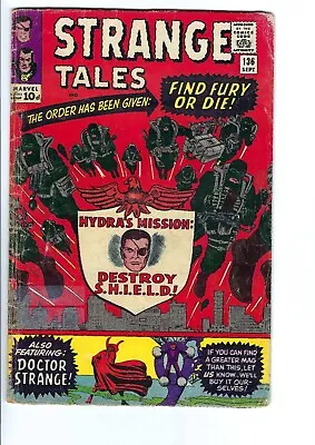 Buy Strange Tales 136 (1965) 2nd Appearance Of Nick Fury & Shield. • 9.99£