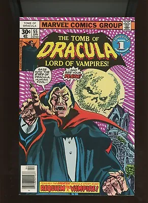 Buy (1977) Tomb Of Dracula #55 - BRONZE AGE! KEY! 1ST APPEARANCE OF JANUS! (8.0) • 8.56£
