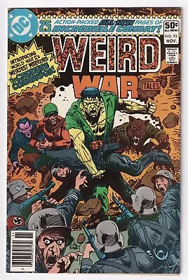 Buy Weird War Tales #93 (1980 DC) 1st Creature Commandos, Hot Key Newsstand Edition • 397.22£