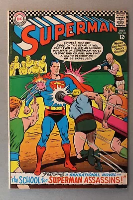 Buy Superman #188 *1966*  The School For Superman Assassins!  Lower Grade • 7.97£