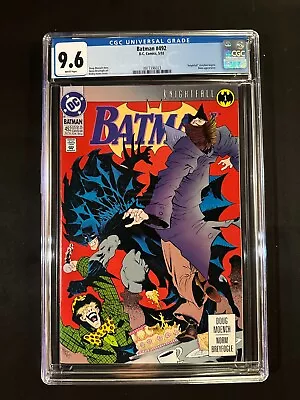 Buy Batman #492 CGC 9.6 (1993) - Bane App • 37.79£