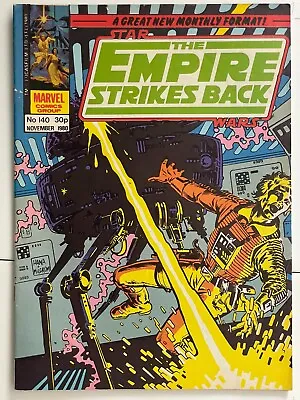 Buy Star Wars Weekly The Empire Strikes Back Monthly No.140 Vintage Marvel Comic UK • 2.95£