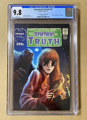 Buy Department Of Truth #10 CGC 9.8 House Of Secrets 92 Homage Image Comics 2021 • 96.07£