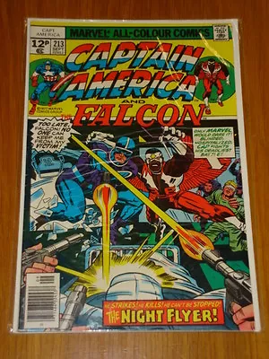 Buy Captain America #213 Marvel Comic Near Mint Kirby September 1977 • 9.99£