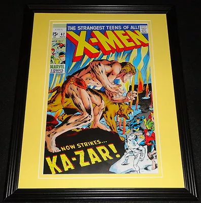 Buy Uncanny X Men #62 Ka Zar Framed Cover Photo Poster 11x14 Official Repro • 37.99£