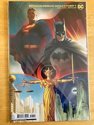 Buy Batman/Superman: World's Finest #7 (Cover B Joshua Middleton Card Stock Var )NM • 5.99£