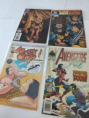 Buy Comic Book Mixed Lot Ballistic Wolverine Uncanny X-men 466 Avengers 361 Alley... • 9.45£