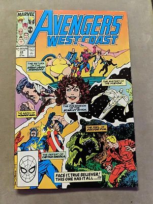 Buy West Coast Avengers #49, Marvel Comics, 1989, FREE UK POSTAGE • 5.99£