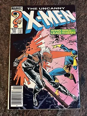 Buy Uncanny X-Men #201 KEY! First App Of CABLE Nathan Summers As A Baby Newsstand • 15.37£