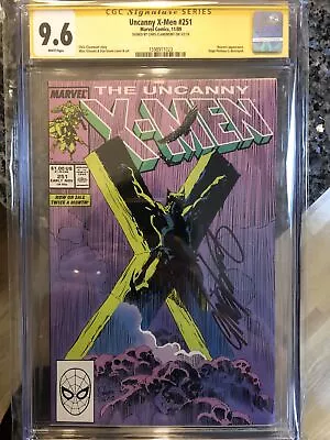 Buy Uncanny X-Men 251 Copper CGC 9.6 SS Wolverine Silvestri Signature Claremont 🏆🔑 • 331.16£