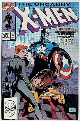Buy Uncanny X-Men #268 (1990) Origin Of 1st Meeting Captain America & Wolverine • 24.95£