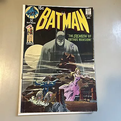 Buy Batman #227 Classic Neal Adams Cover Homage Joker Dc Comics 1970 Bronze Age Copy • 299.99£