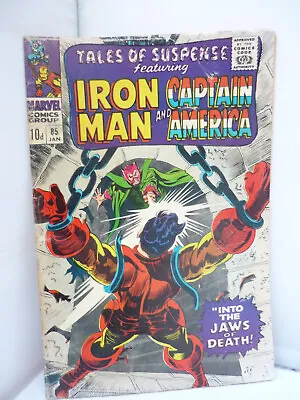 Buy Iron Man And Captain America Comic - No. 85 - January 1967 • 9.95£