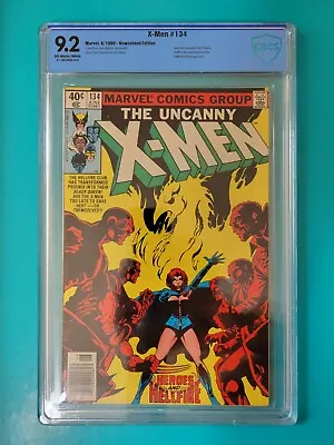 Buy UNCANNY X-MEN #134 CBCS Not CGC 9.2 NM- Jean Grey Dark Phoenix Hellfire Club • 182.69£